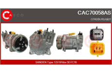 Kompresor, klimatizace CASCO CAC73078GS