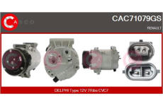 Kompresor, klimatizace CASCO CAC75009AS