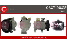 Kompresor, klimatizace CASCO CAC75025AS