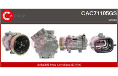 Kompresor, klimatizace CASCO CAC62006GS