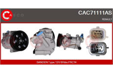 Drżiak uhlíkov CASCO CBH10128GS