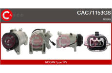 Kompresor, klimatizace CASCO CAC71153GS