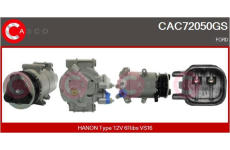 Alternátor CASCO CAL40108AS