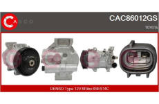 Olejový chladič, motorový olej CASCO COC61001AS