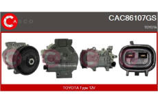 Kompresor, klimatizace CASCO CAC86107GS
