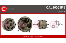 Rameno stierača skiel CASCO CWA74304AS