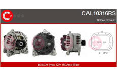 generátor CASCO CAL10316RS