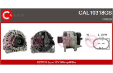 Alternátor CASCO CAL10294AS