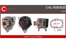 Rotor żtartéra CASCO CAR10166AS