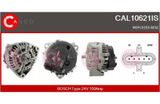 Držák, uhlíkové kartáče CASCO CBH10168GS