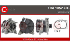 Uhlíkový kartáč, startér CASCO CBM35001AS