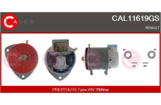 generátor CASCO CAL10276GS