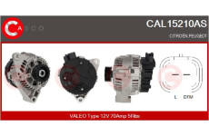 Vinuta pruzina, airbag CASCO CCC73003GS