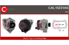 Vinuta pruzina, airbag CASCO CCC77009AS