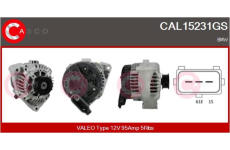 Vinuta pruzina, airbag CASCO CCC77009GS