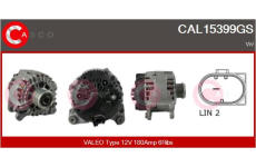 Alternátor CASCO CAL15A66GS