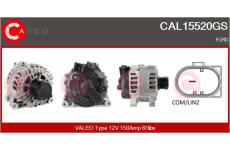 Řemenice, generátor CASCO CCP90116GS