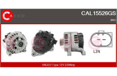 Remenica alternátora CASCO CCP90122AS