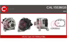 Alternátor CASCO CAL20209AS