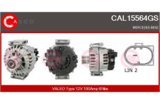 Řemenice, generátor CASCO CCP90155GS