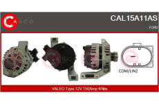 Řemenice, generátor CASCO CCP90216GS