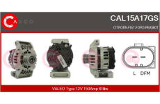 Řemenice, generátor CASCO CCP90220GS