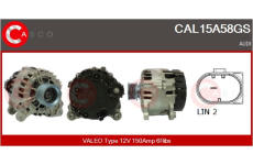 Řemenice, generátor CASCO CCP90248AS