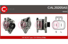 Alternátor CASCO CAL10557AS