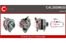 generátor CASCO CAL15226AS
