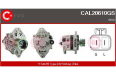 Alternátor CASCO CAL15322AS