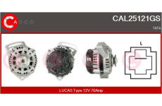 Spínač řízení CASCO CCS74103GS
