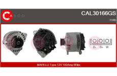 Alternátor CASCO CAL35107AS