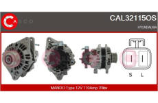 Alternátor CASCO CAL15124GS