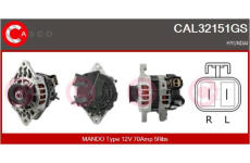 Měnič tlaku, výfukový systém CASCO CPC77005GS