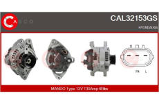 Rameno sterace, cisteni skel CASCO CWA77302AS