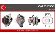 Alternátor CASCO CAL15238AS