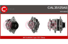 Zámek výklopných zadních dveří CASCO CDL74B02AS