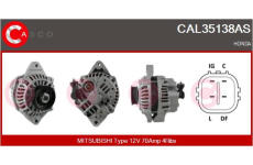 Zámek dveří CASCO CDL75001AS