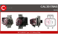 Elektromagnetická spojka, kompresor klimatizace CASCO CCT40017AS