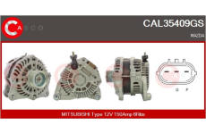 Elektromotor vetráka chladiča CASCO CEF70009AS