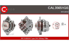 Větrák, chlazení motoru CASCO CEF73347AS