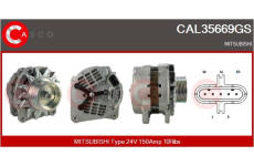 Větrák, chlazení motoru CASCO CEF73367AS