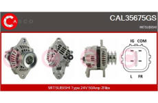 Elektromotor vetráka chladiča CASCO CEF74007AS