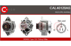 Držák, uhlíkové kartáče CASCO CBH40112AS