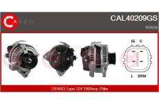 Alternátor CASCO CAL42116GS