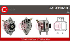 Ventilátor chladenia motora CASCO CEF73335AS