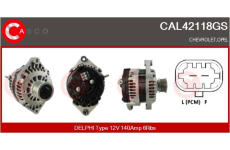 generátor CASCO CAL40218AS