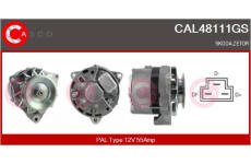 Odpor vnútorného ventilátora CASCO CRS70040AS