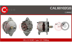 Rotor żtartéra CASCO CAR40017AS