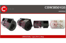 Držák, uhlíkové kartáče CASCO CBH10108AS